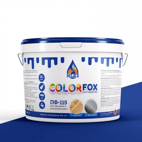 Дизайн этикетки ColorFox